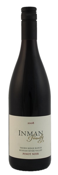 2008 Inman Family Thorn Ridge Ranch Pinot Noir (Screwcap), 750ml