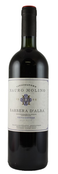 1998 Mauro Molino Barbera d'Alba Vigna Gattere, 750ml