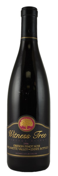 1996 Witness Tree Estate Bottled Pinot Noir, 750ml