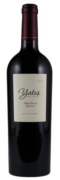 2008 Yates Family Vineyard Alden Perry Reserve, 750ml