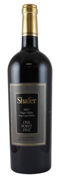2007 Shafer Vineyards One Point Five Cabernet Sauvignon, 750ml