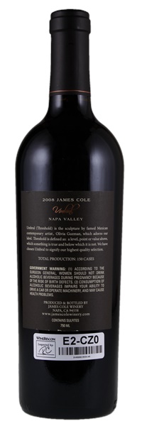 2008 James Cole Umbral Reserve Cabernet Sauvignon, 750ml