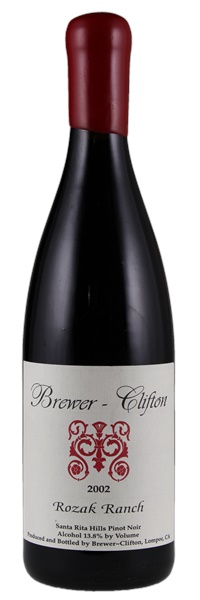 2002 Brewer-Clifton Rozak Ranch Pinot Noir, 750ml