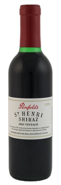 1993 Penfolds St. Henri Shiraz, 375ml
