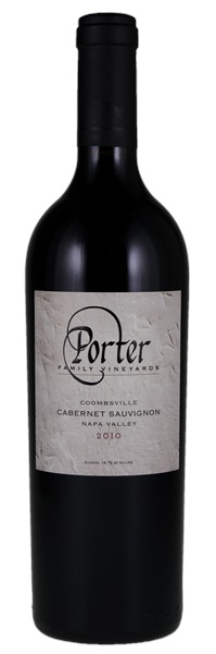 2010 Porter Family Vineyards Cabernet Sauvignon, 750ml