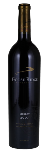 2007 Goose Ridge Merlot, 750ml