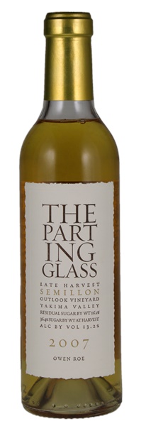 2007 Owen Roe The Parting Glass Outlook Vineyard Late Havest Semillon, 375ml