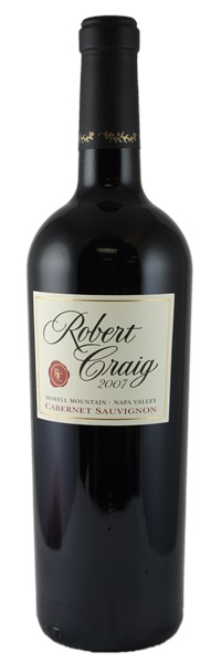 2007 Robert Craig Howell Mountain Cabernet Sauvignon, 750ml