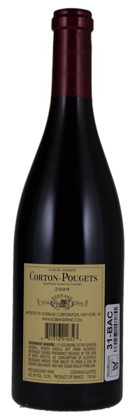 2009 Louis Jadot Domaine des  Héritiers Corton Pougets, 750ml