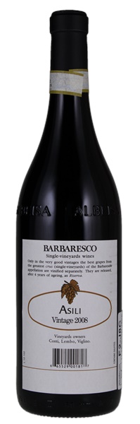 2008 Produttori del Barbaresco Barbaresco Asili Riserva, 750ml