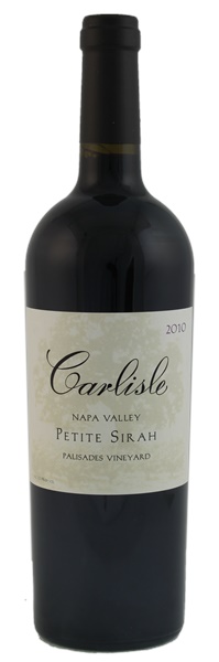 2010 Carlisle Palisades Vineyard Petite Sirah, 750ml