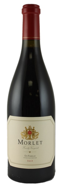 2012 Morlet Family Vineyards En Famille Pinot Noir, 750ml