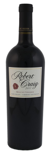 2011 Robert Craig Mount Veeder Cabernet Sauvignon, 750ml