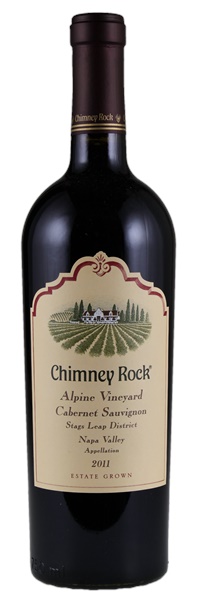 2011 Chimney Rock Alpine Vineyard Cabernet Sauvignon, 750ml