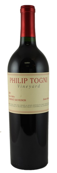 2001 Philip Togni Cabernet Sauvignon, 750ml