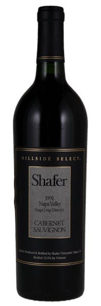 1991 Shafer Vineyards Hillside Select Cabernet Sauvignon, 750ml