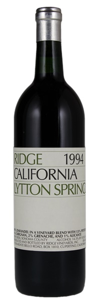 1994 Ridge Lytton Springs, 750ml