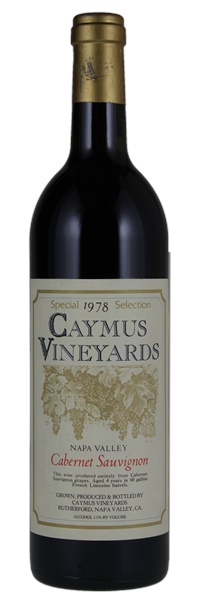 1978 Caymus Special Selection Cabernet Sauvignon, 750ml