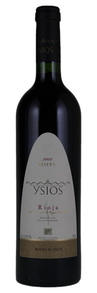2002 Ysios Rioja Reserva, 750ml