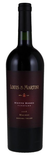 2008 Louis M. Martini Monte Rosso Malbec, 750ml