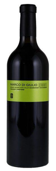 2001 Marco DiGiulio Progeny Vineyard Cabernet Sauvignon, 750ml