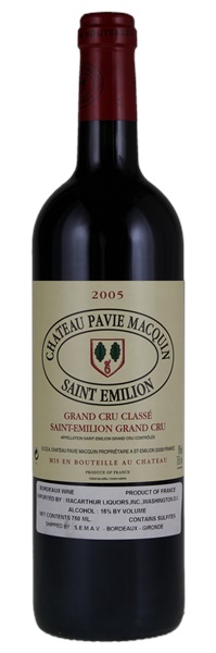 2005 Château Pavie-Macquin, 750ml