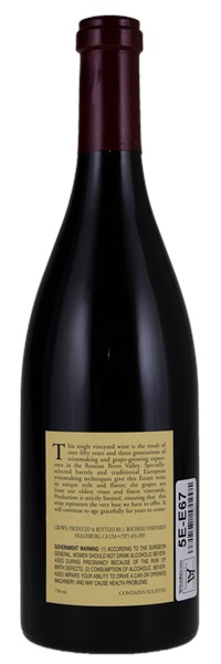 2003 Rochioli East Block Pinot Noir, 750ml