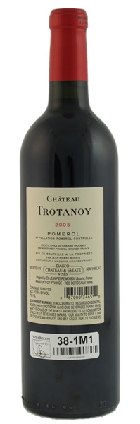 2005 Château Trotanoy, 750ml