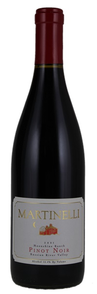 2001 Martinelli Moonshine Ranch Pinot Noir, 750ml