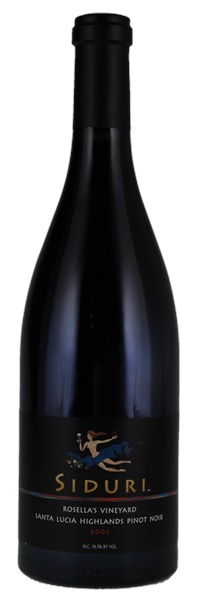 2001 Siduri Rosella's Vineyard Pinot Noir, 750ml