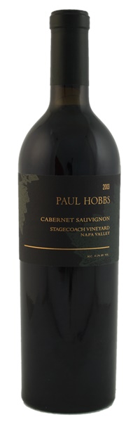 2003 Paul Hobbs Stagecoach Vineyard Cabernet Sauvignon, 750ml