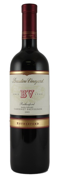 2001 Beaulieu Vineyard Rutherford Cabernet Sauvignon, 750ml