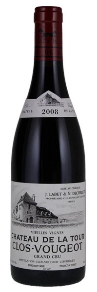 2008 Chateau de La Tour Clos Vougeot Vieilles Vignes, 750ml
