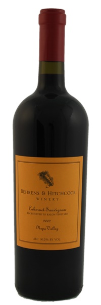 2002 Behrens & Hitchcock Beckstoffer To Kalon Vineyard Cabernet Sauvignon, 750ml