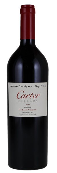 2011 Carter Cellars Beckstoffer To Kalon Vineyard The Three Kings Cabernet Sauvignon, 750ml