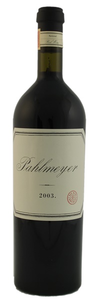 2003 Pahlmeyer, 750ml