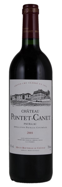 2001 Château Pontet-Canet, 750ml