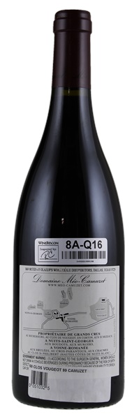 1999 Domaine Méo-Camuzet Clos de Vougeot