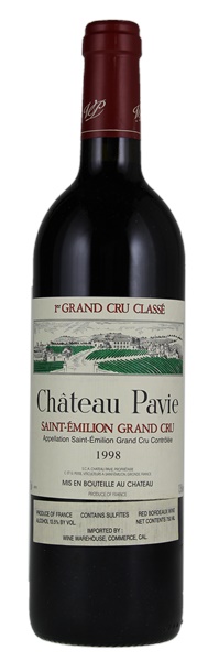 1998 Château Pavie, 750ml