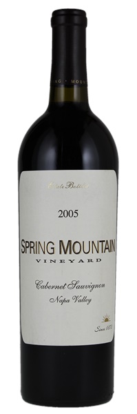2005 Spring Mountain Vineyard Cabernet Sauvignon