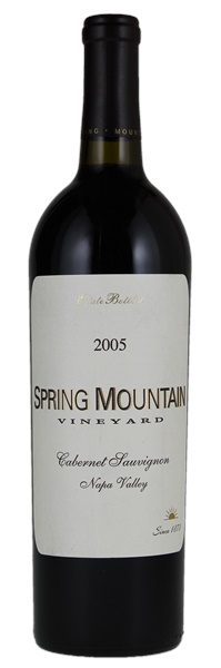 2005 Spring Mountain Cabernet Sauvignon, 750ml