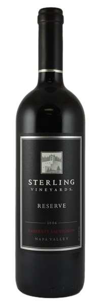 2006 Sterling Vineyards Reserve Cabernet Sauvignon, 750ml