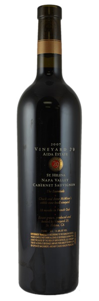 2007 Vineyard 29 Aida Cabernet Sauvignon, 750ml