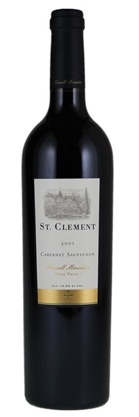 2001 St. Clement Howell Mountain Cabernet Sauvignon, 750ml