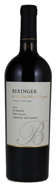2005 Beringer St. Helena Home Vineyard Cabernet Sauvignon, 750ml