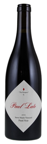 2010 Paul Lato The Prospect Sierra Madre Vineyard Pinot Noir, 750ml