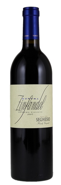 2007 Seghesio Family Winery Sonoma County Zinfandel, 750ml