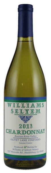 2013 Williams Selyem Olivet Lane Vineyard Chardonnay, 750ml