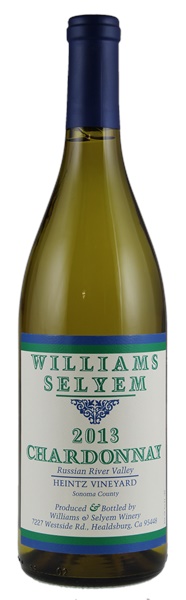 2013 Williams Selyem Heintz Vineyard  Chardonnay, 750ml
