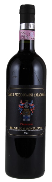 2001 Ciacci Piccolomini d'Aragona Brunello di Montalcino Vigna Pianrosso, 750ml
